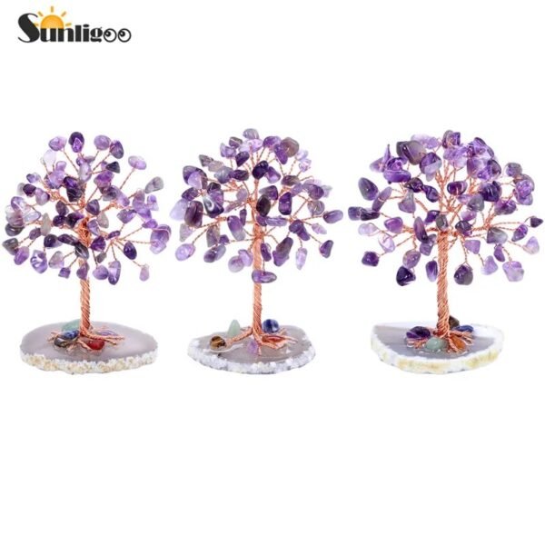 Mini Crystal Tree Tabletop Decor-Decor-Arlik interiors