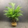 125cm Large Artificial Palm Tree Tropical Plants Branch Plastic Fake Leaves Decor