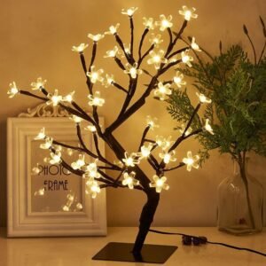 LED USB Tree Light Table Lamp-Light Fixtures-Arlik interiors