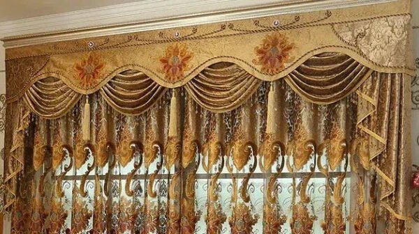 European-Style Luxury Curtains For Living Room-Curtains-Arlik interiors