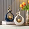 Modern Luxurious Living Room Home Decoration Accessories Abstract Ceramic Figurines Office Decoration Desk Souvenir Crafts Gift-Arlik interiors