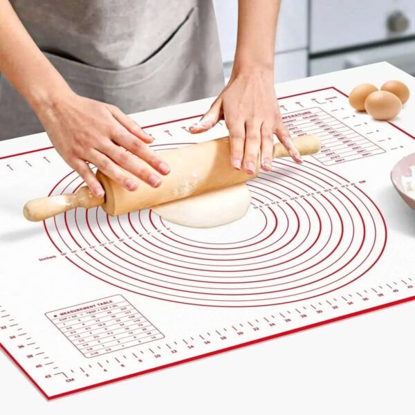 1PCS Kneading Dough Mat Silicone Baking Mat Pizza Cake Dough Maker Kitchen Cooking Grill Gadgets Bakeware-Arlik interiors