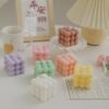 Ins Style Bubble Cube Candle Handmade Scented Candle Aromatherapy Soy Wax Candle Wedding Birthday Candles Party Home Decoration-Arlik interiors