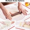 1PCS Kneading Dough Mat Silicone Baking Mat Pizza Cake Dough Maker Kitchen Cooking Grill Gadgets Bakeware-Arlik interiors