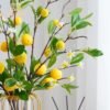 Lemon Branches With Fruit Simulation Green Plants Fresh Home Decoration Photo Props Plastic Fruit Flower Arrangement Fake Flower-Arlik interiors