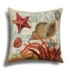 Marine Life Theme Cushion Cover-Cushion cover-Arlik interiors