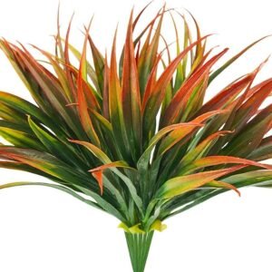 1 Pc 14 Leaves Spring Grass Outdoor Garden Decor