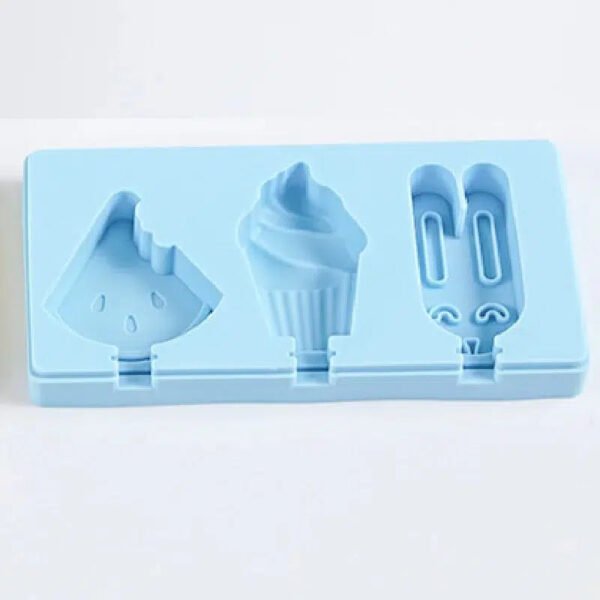 Food Grade Silicone Made with Lid Homemade Ice Cream Ice Cream Popsicle Popsicle Mold DIY Cartoon Cheese Stick Tool-Arlik interiors