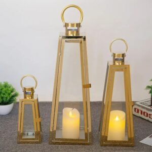 Metal Windproof Candle Holder-Arlik interiors