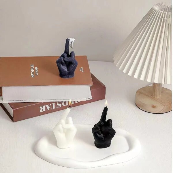 Finger Shaped Gesture Scented Candles-Candles-Arlik interiors