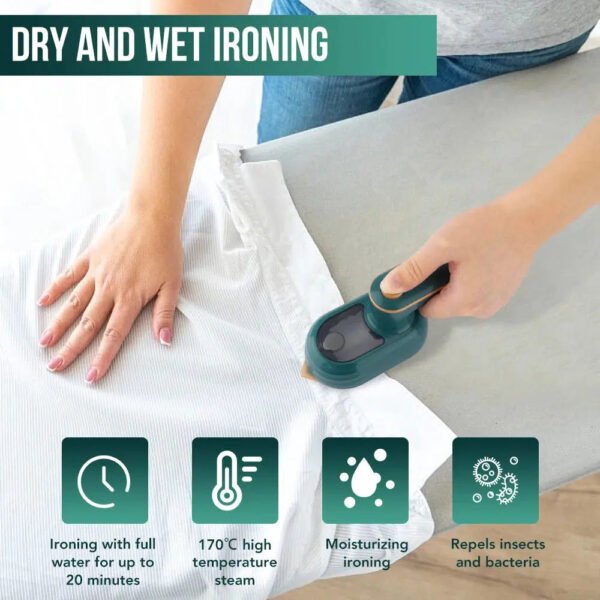 Mini Garment Steamer Steam Iron-Arlik interiors