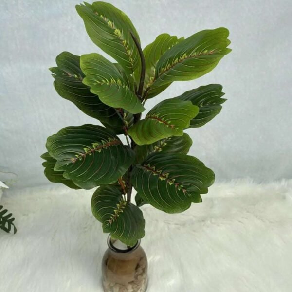 1 Pc Artificial Leaf Faux Silk Flower Table Centerpieces Simulation Plant