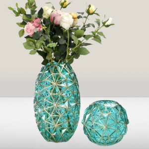 2pcs Nordic glass vase livingroom decoration-Vase-Arlik interiors